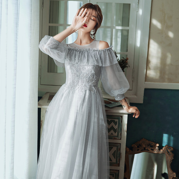 ชุดราตรี ชุดออกงาน ดีไซน์หรู แบรนด์ Angel