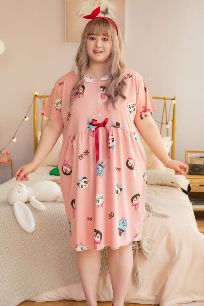 ชุดนอนคนอวบ-อ้วน 3X-6XL
