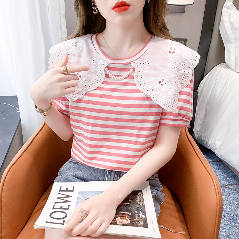 เสื้อยืดวัยรุ่นน่ารักๆ เสื้อวัยรุ่นแขนสั้น เสื้อผ้าวัยรุ่นเกาหลี แบรนด์ Wiyike