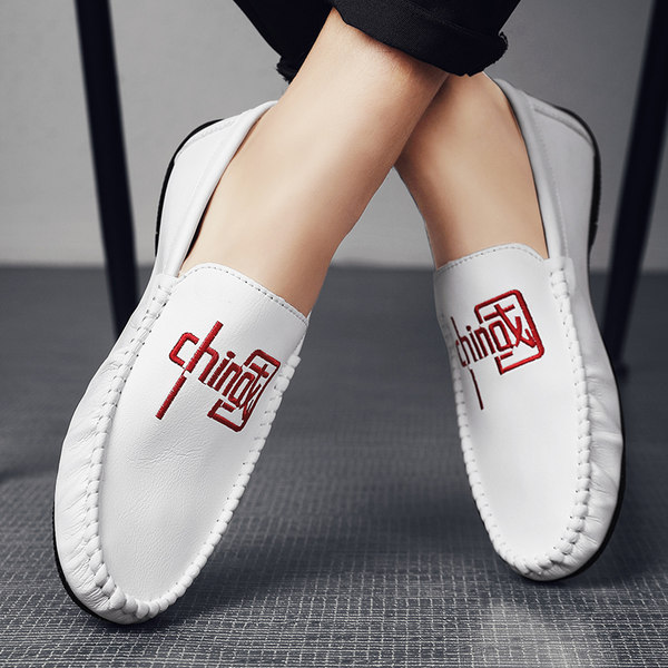 รองเท้าหนังผู้ชาย มีไซส์39-44 รองเท้าโลฟเฟอร์ชาย Slip-On Shoes