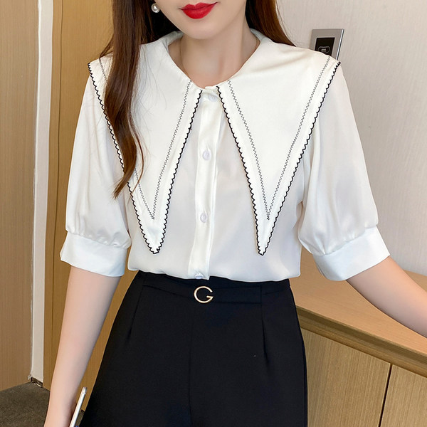 เสื้อชีฟองเกาหลี เสื้อชีฟองสวยๆ