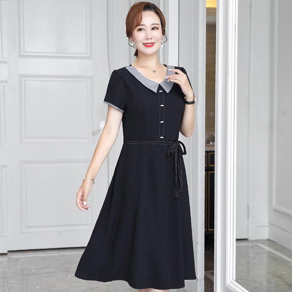 เดรสวัยผู้ใหญ่40-60ปี เดรสคุณแม่ ชุดเดรสทำงานวัยผู้ใหญ่ แบรนด์ MAMA DRESS