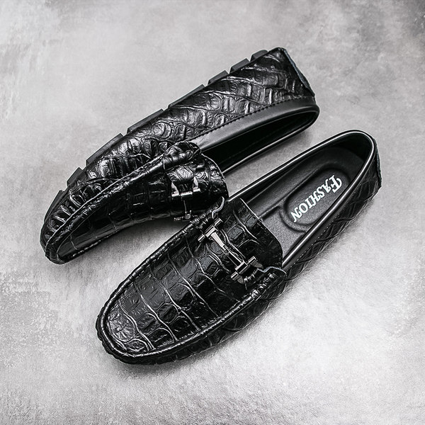 รองเท้าหนังผู้ชาย มีไซส์39-44 รองเท้าโลฟเฟอร์ชาย Slip-On Shoes