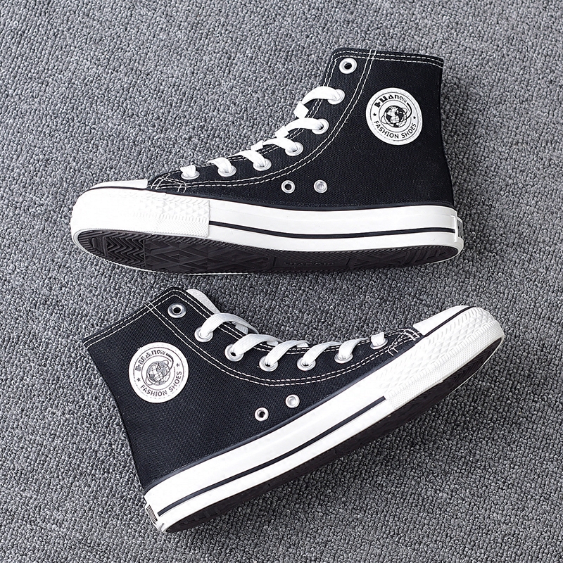 รองเท้าผ้าใบผู้หญิง รองเท้าผ้าใบแฟชั่น ผ้าใบแบบผูกเชือก มีไซส์ 35 36 37 38 39