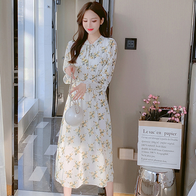 ชุดเดรสสั้น ชุดเดรสสั้นลายดอก ชุดเดรสสั้นวัยรุ่น By Meiyi women's clothing