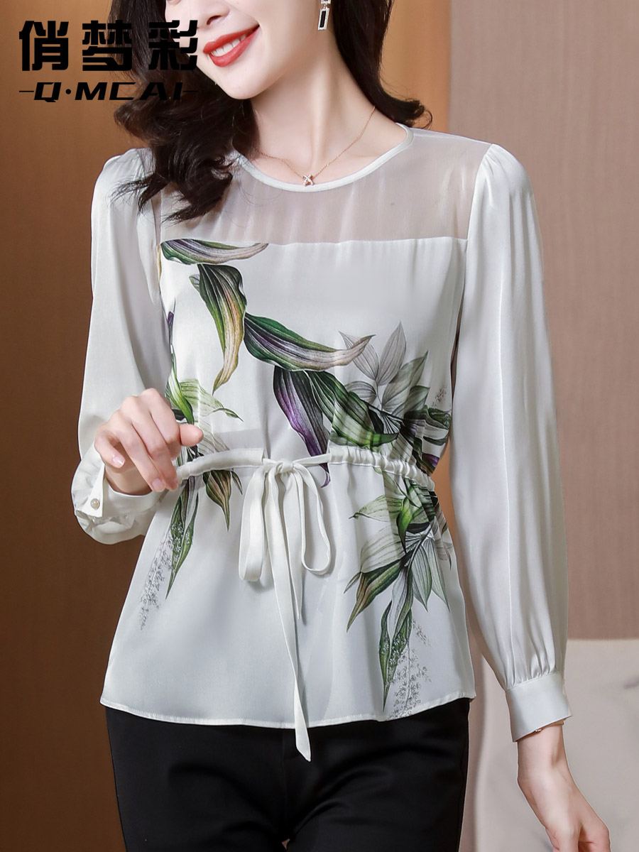 เสื้อเชิ้ต เสื้อเชิ้ตชีฟอง ลายสวยๆฟรีค่าส่ง