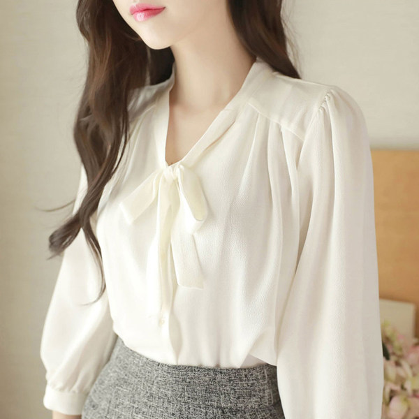 เสื้อชีฟองเกาหลี เสื้อชีฟองสวยๆ