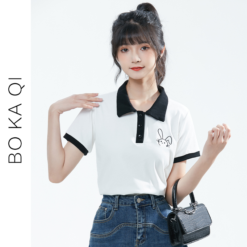 เสื้อผ้าวัยรุ่นเกาหลี เสื้อยืดวัยรุ่นผู้หญิง มีขนาด S M L XL