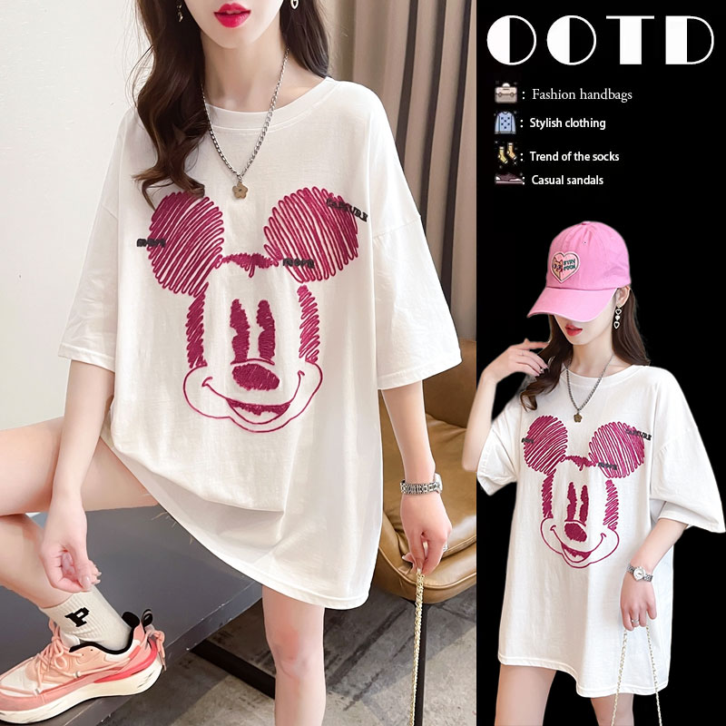 เสื้อยืดคนอ้วนแบบโอเวอร์ไซส์แบบ ulzzang fashion สนใจทักแชท