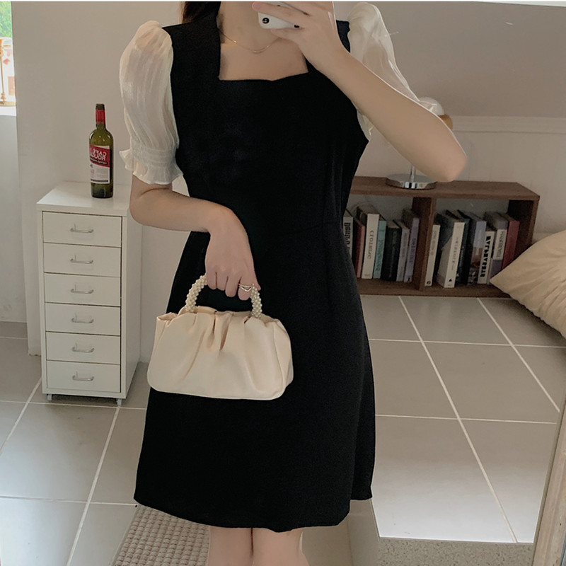 เดรสวัยรุ่น-เดรสคนอ้วนวัยรุ่น L-4XL(อก38-46 นิ้ว)
