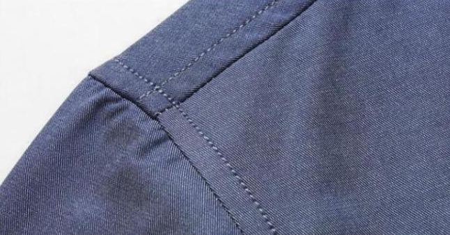เสื้อเชิ้ตแขนสั้น เสื้อเชิ้ตผู้ชาย ใส่เที่ยวใส่ทำงาน ดีไซน์ มีลูกเล่น ที่แนวกระดุม ซ่อนกระดุมครึ่งบน กระเป๋าหน้า สีพื้น สีน้ำเงินเข้ม กรมท่า no 213444_1