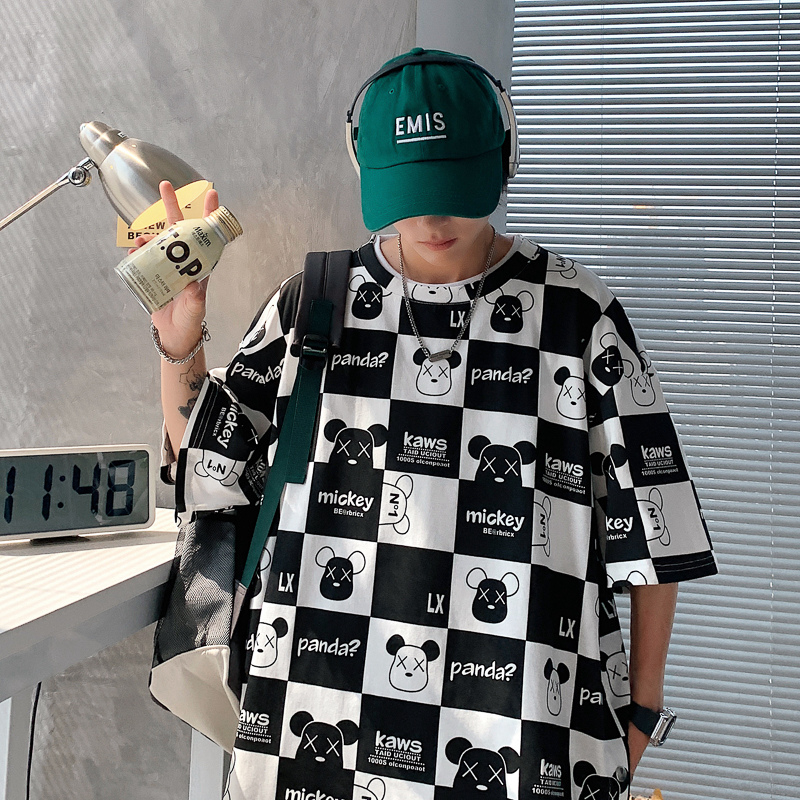 เสื้อยืดผู้ชายอ้วน XL-5XL อกเสื้อ40-52 นิ้ว