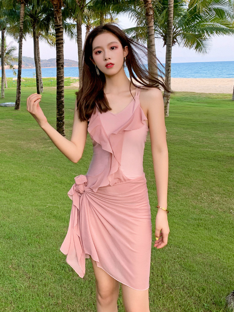 ชุดว่ายน้ำผู้หญิง แบบชุดว่ายน้ำสไตล์เกาหลี