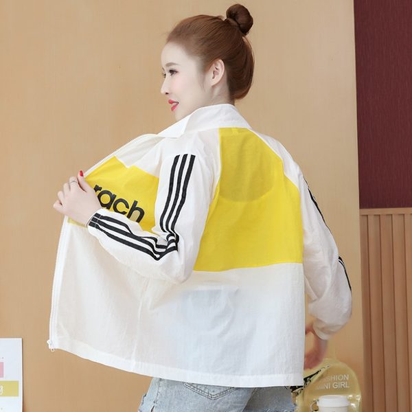 แจ็คเก็ต เสื้อคลุมแจ็คเก็ต เสื้อคลุมป้องกันแดด เสื้อแจ๊คเก็ตแขนยาว Dickey