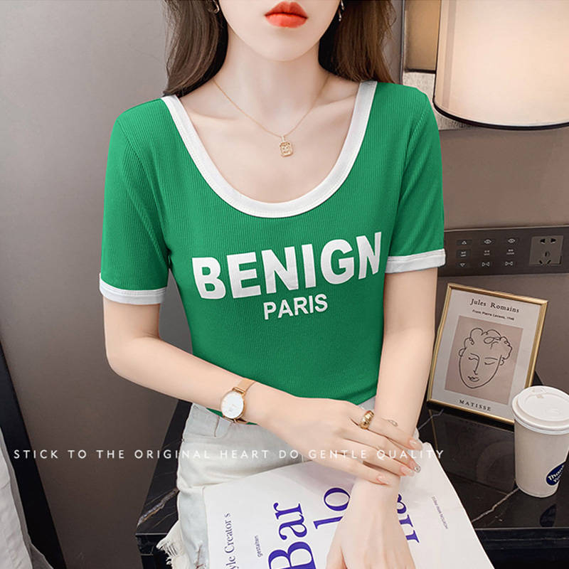 เสื้อยืดวัยรุ่นน่ารักๆ เสื้อวัยรุ่นแขนสั้น เสื้อผ้าวัยรุ่นเกาหลี แบรนด์ Wiyike