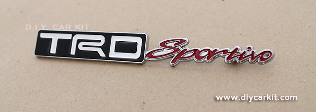 โลโก้ติดหน้ากระจัง TRD Sport