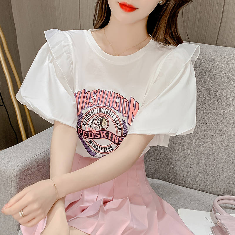 เสื้อยืดวัยรุ่นน่ารักๆ เสื้อวัยรุ่นแขนสั้น เสื้อผ้าวัยรุ่นเกาหลี แบรนด์ Wiyike