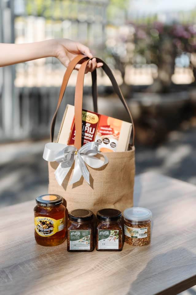 ถุงผ้ากระสอบทรงกลม