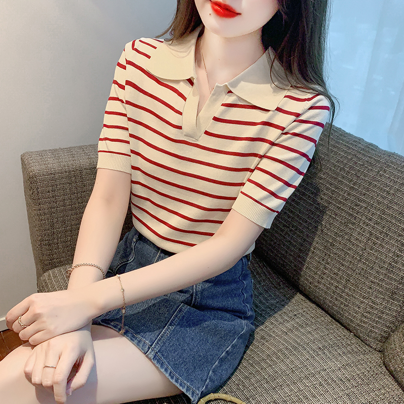 เสื้อผ้าวัยรุ่นเกาหลี เสื้อยืดวัยรุ่นผู้หญิง มีขนาด S M L XL