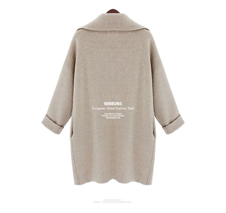 เสื้อคลุม สไตล์ยุโรป ผ้าทอเนื้อหยาบ พร้อมส่ง แบบเก๋ ใส่ได้ทุกโอกาส freesize