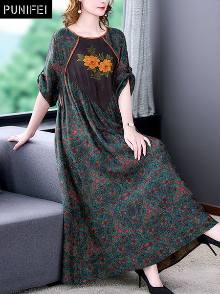 เดรสวัยผู้ใหญ่40-60ปี เดรสคุณแม่ ชุดเดรสทำงานวัยผู้ใหญ่ แบรนด์ MAMA DRESS