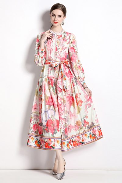 ชุดเดรสยาวสวยๆ ชุดเดรสยาวใส่สบาย ใส่ทำงาน