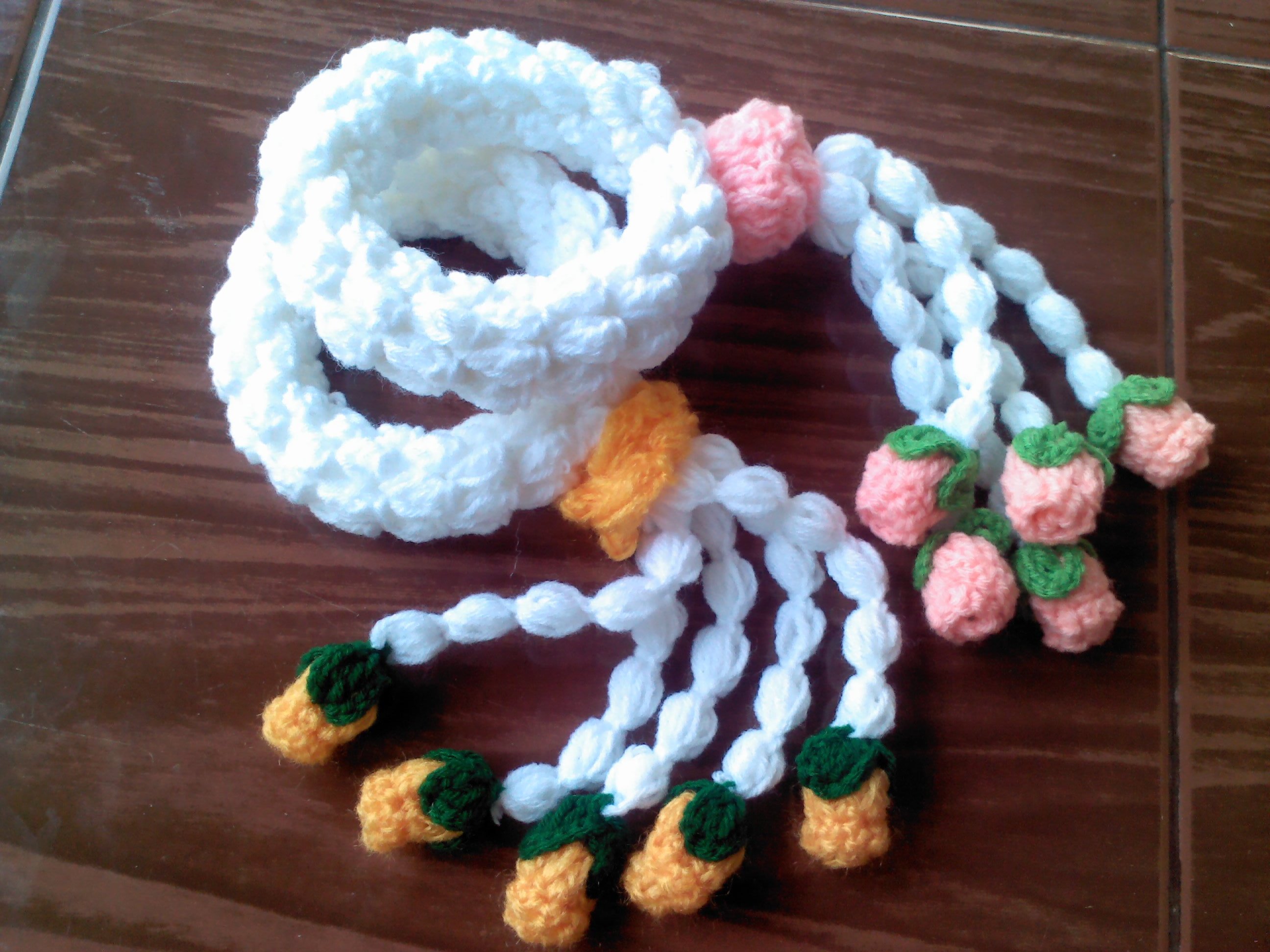 พวงมาลัยโครเชต์