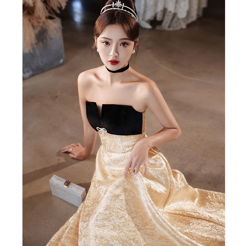 ชุดราตรี ชุดราตรีสวยหรู แบบ ทันสมัย Evening dress