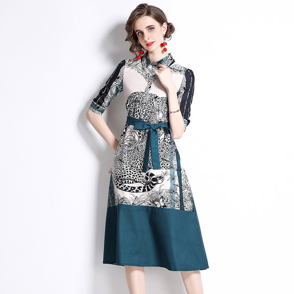 ชุดเดรสเรียบหรูดูแพง เดรสแบรนด์ DG Boutique