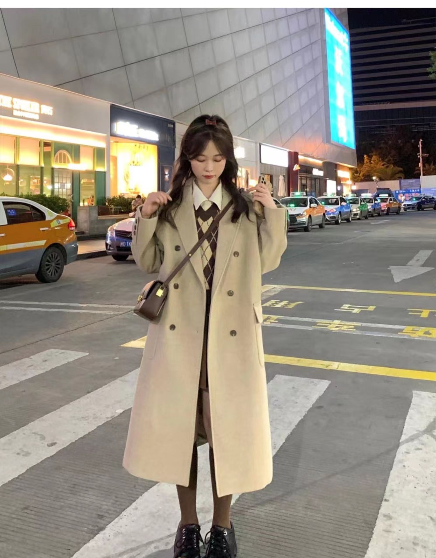 OverCoat เสื้อโค้ทยาว กันหนาว สไตล์ญี่ปุ่น แบบเรียบๆ บุซับในกันลม พร้อมส่ง
