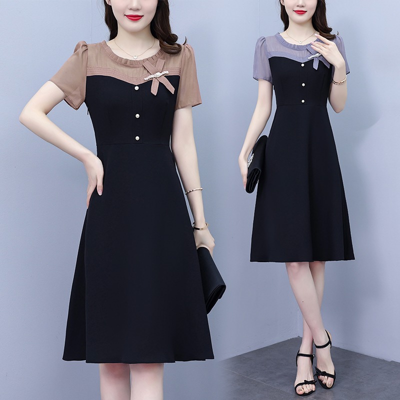 เดรสสาวอวบ มีไซส์ L-4XLอกเสื้อ 38-47 นิ้ว ใส่ได้ทั้งสาวหุ่นดีน่ารักจนถึงสาวอวบพลัสไซส์ จัดส่งฟรี! ทักแชทสั่งซื้อ