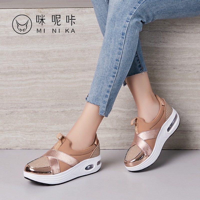 รองเท้าผ้าใบ รองเท้าลำลอง รองเท้าผ้าใบลำลอง รองเท้าแฟชั่นแบบสวม Slipper Shop