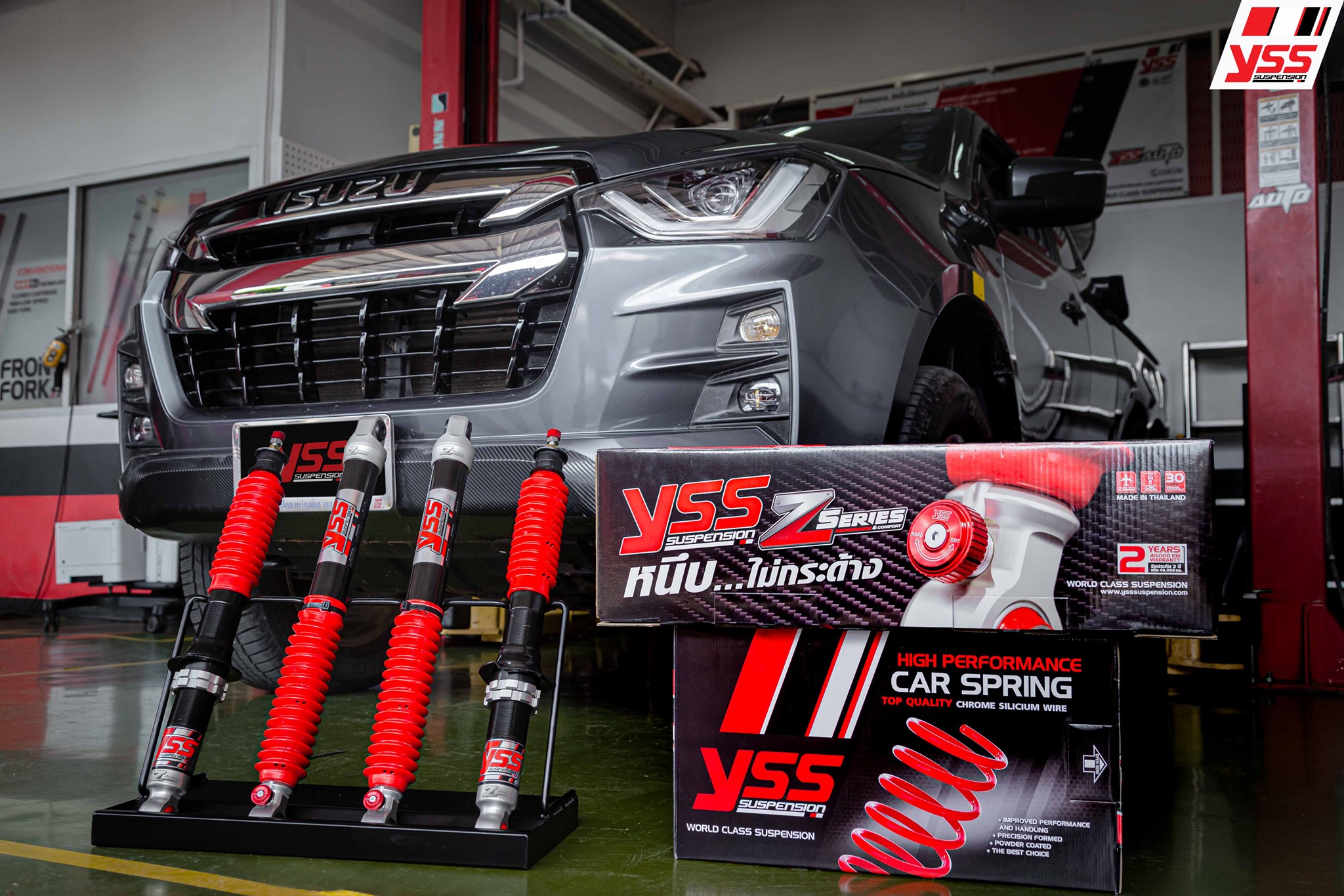 โช๊คอัพ Monotube YSS รุ่น Z-Series รถ ISUZU All New D-MAX ปี 2020 ขึ้นไป Hi-lander / V-Cross
