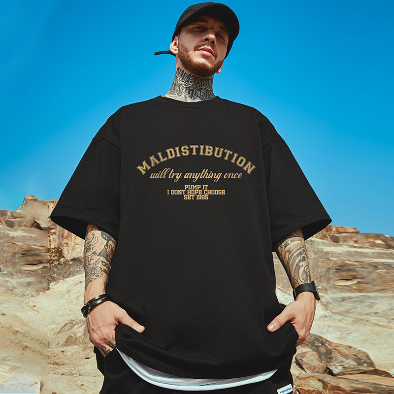 เสื้อยืดผู้ชายอ้วน S-5XL(อกเสื้อ39-51นิ้ว)