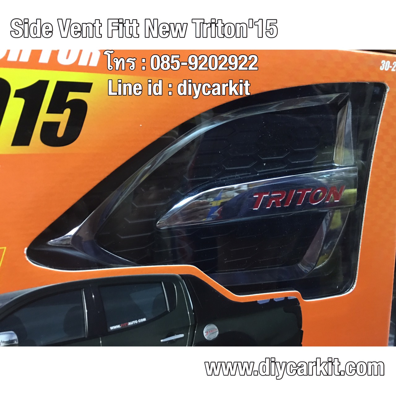 Side Vent งานFITT All New Triton