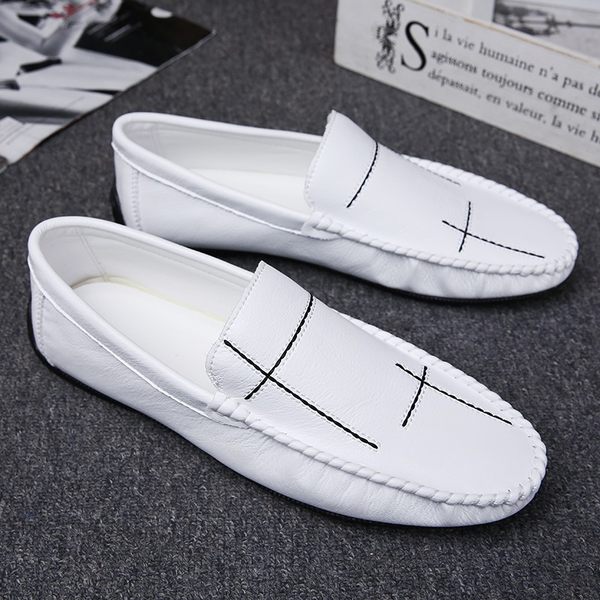 รองเท้าหนังผู้ชาย มีไซส์39-44 รองเท้าโลฟเฟอร์ชาย Slip-On Shoes