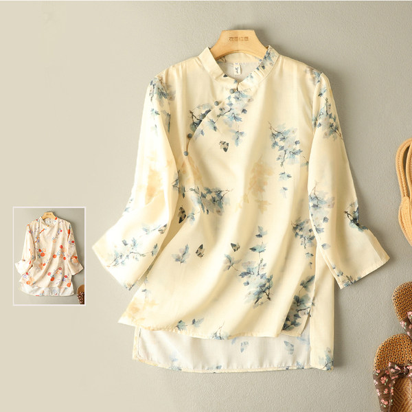 เสื้อลินิน เสื้อผ้าฝ้ายลินิน เสื้อเชิ้ตผ้าลินิน