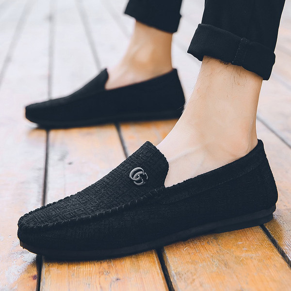 รองเท้าโลฟเฟอร์ชาย รองเท้าผู้ชาย รองเท้าแฟชั่นชาย รองเท้าหนังผู้ชาย Men Loafer Slip-On Shoes
