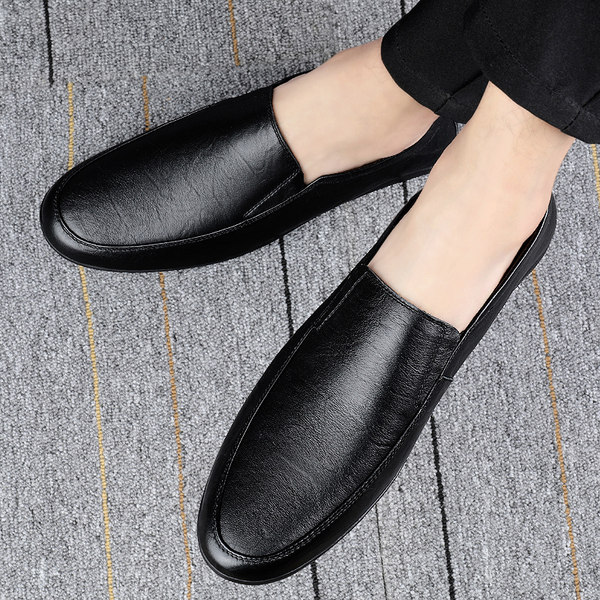 รองเท้าหนังผู้ชาย มีไซส์39-44 รองเท้าโลฟเฟอร์ชาย Slip-On Shoes