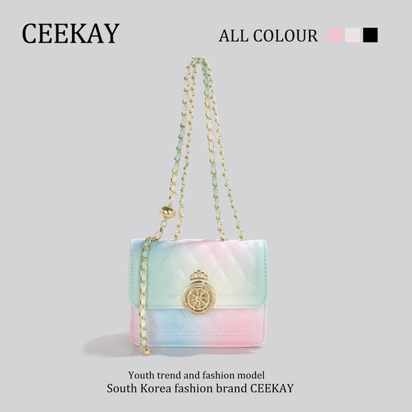 กระเป๋าสะพายข้างเกาหลี กระเป๋าผู้หญิงแบรนด์ CEEKEY