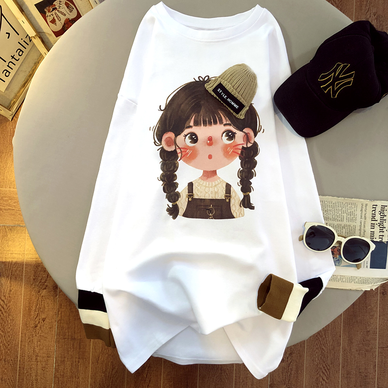 เสื้อยืดคนอ้วนแบบโอเวอร์ไซส์แบบ ulzzang fashion สนใจทักแชท