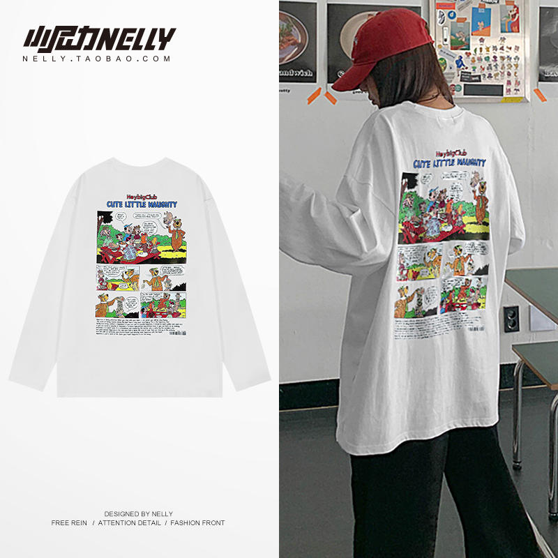 เสื้อยืดคอกลม ผู้ชาย เสื้อยืดผู้ชายเกาหลี เสื้อยืดเกาหลี แบรนด์ NELLY