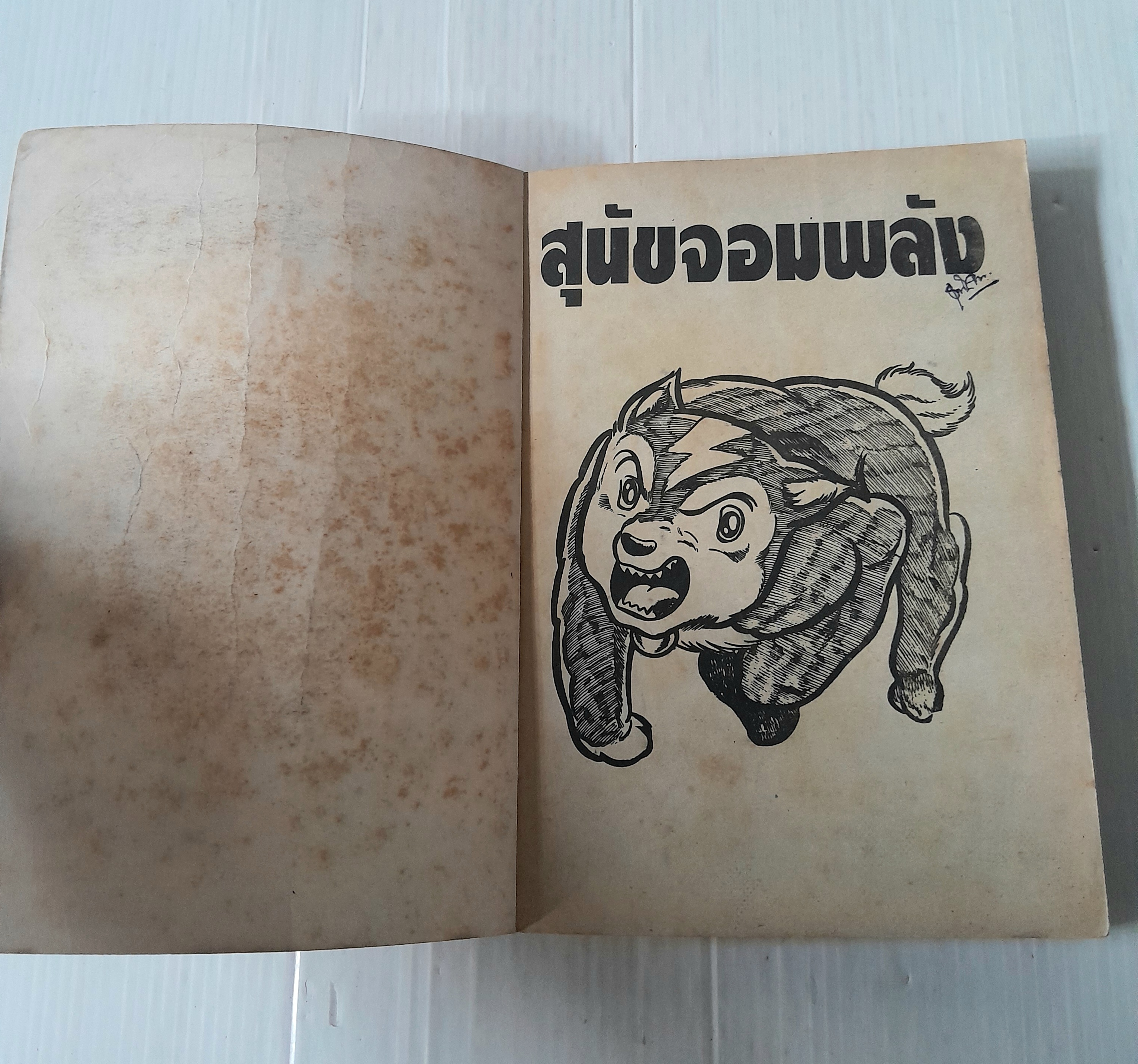 สุนัขจอมพลัง (เล่มเดียวจบ)