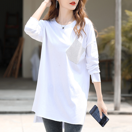 เสื้อยืดแขนยาวแฟชั่น เสื้อยืด T-shirt แขนยาว