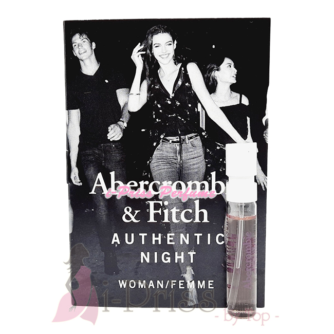 Abercrombie & Fitch Authentic Night Femme EDP 2 ml.