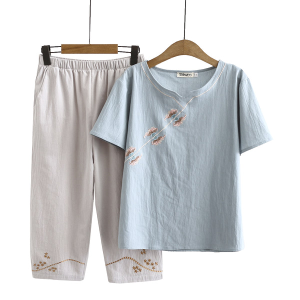 เสื้อลินินสไตล์ผู้ใหญ่ เสื้อคุณแม่ เสื้อผู้ใหญ่ แบรนด์ LININ