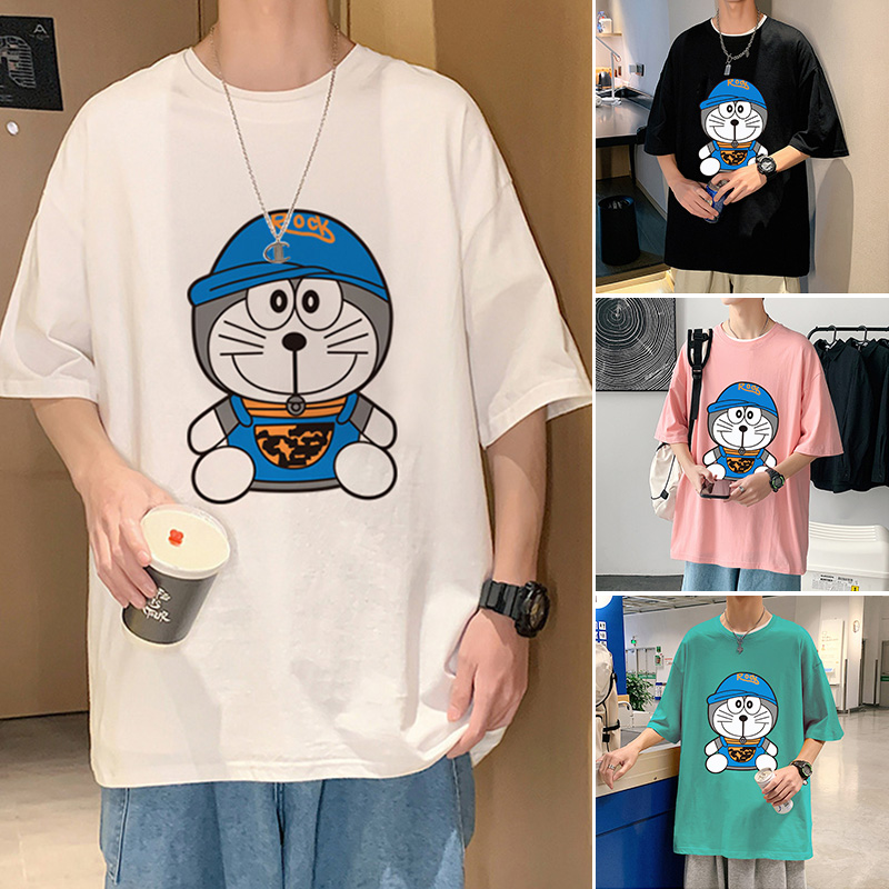 เสื้อยืดผู้ชายอ้วน M-5XL