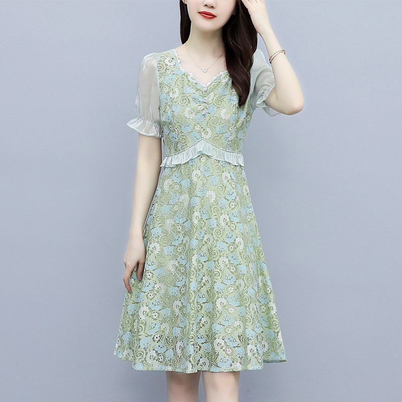 เดรสคนอ้วน เดรสสาวอวบ ชุดเดรสคนอ้วนวัยรุ่น BY PLUS SIZE Girl