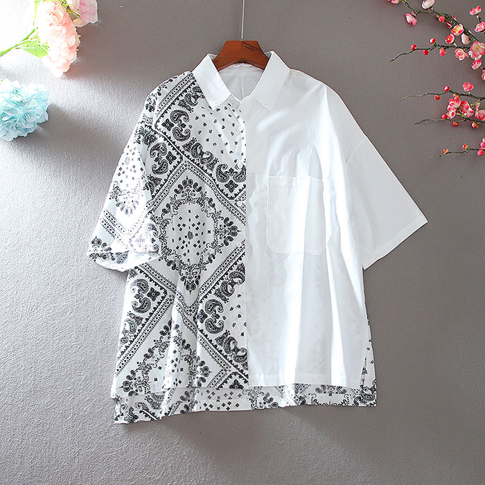 เสื้อลินิน เสื้อผ้าฝ้ายลินิน เสื้อเชิ้ตผ้าลินิน ปักลายสวยๆด้วยด้าย สไตล์VINTAGE BY Dreamroom