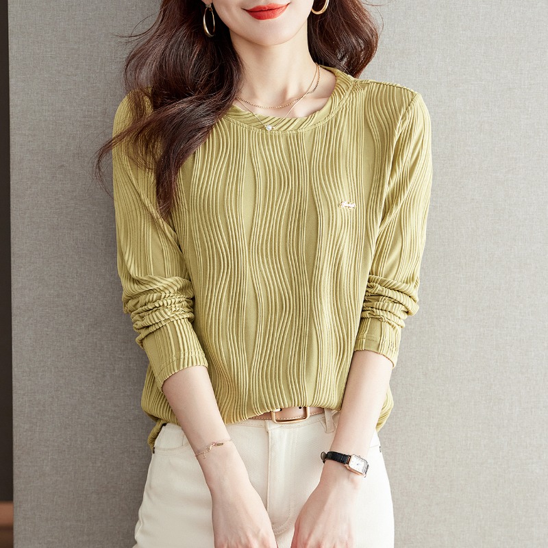 เสื้อเชิ้ตผู้หญิงแขนยาว เสื้อเชิ้ตผู้หญิงใส่ทํางาน 390 บาทต่อชิ้น ฟรีค่าจัดส่ง
